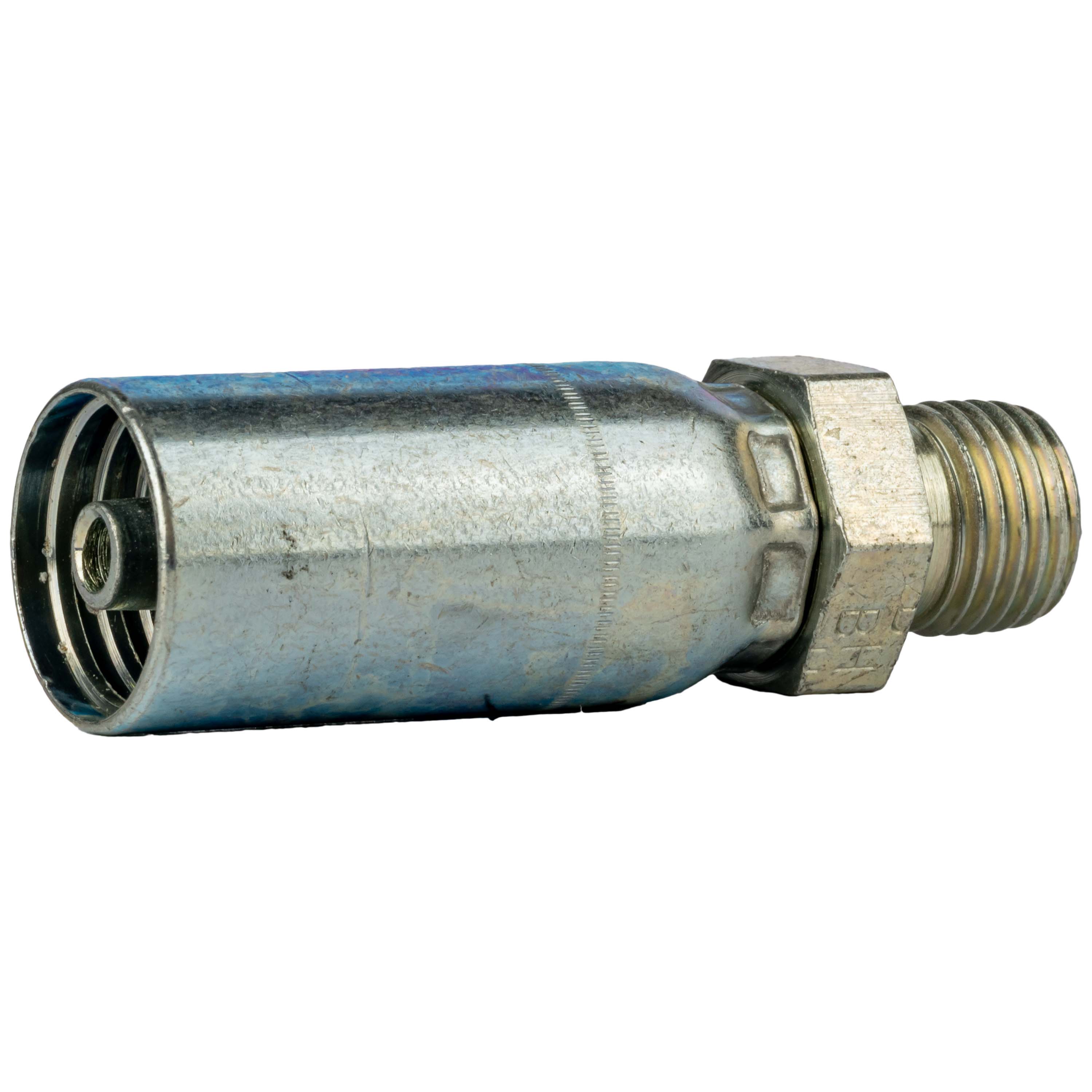 A Series BSPP - British Standard Parallel 60&deg; Seat - Male Pipe Solid
